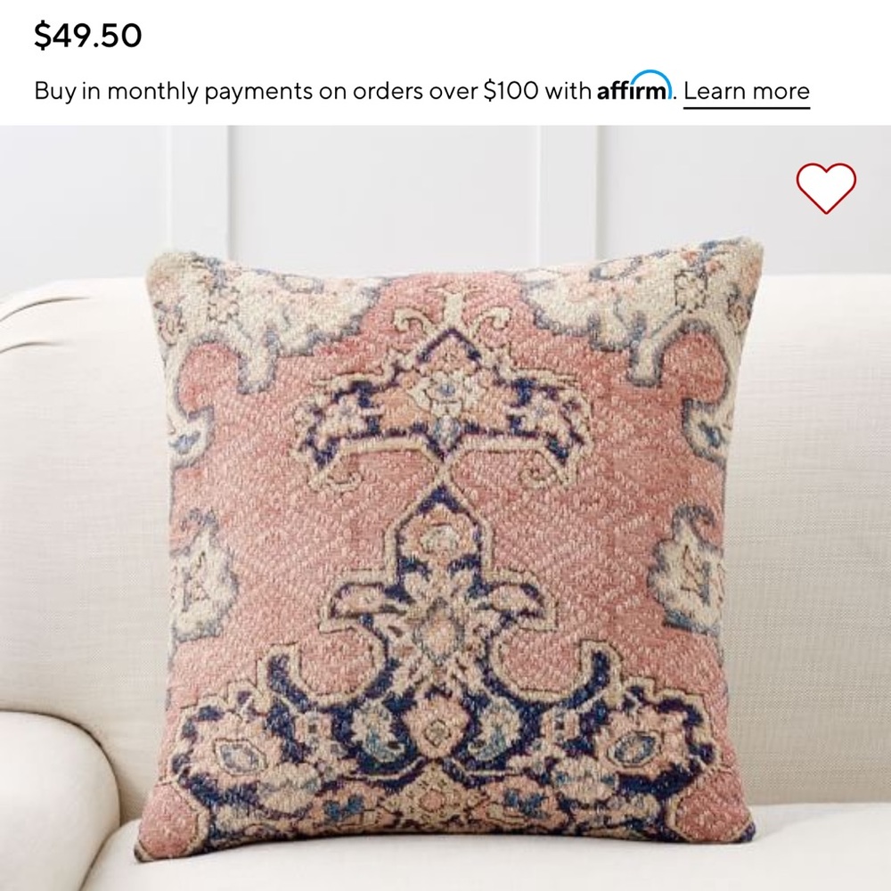 POTTERY BARN PILLOW COVERS